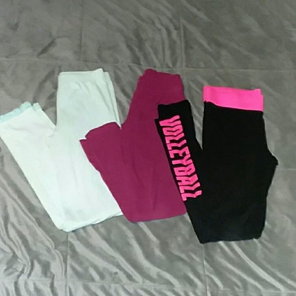 Gap Kids, Justice Other - 3 pairs of girls 12 leggings/Capri leggings